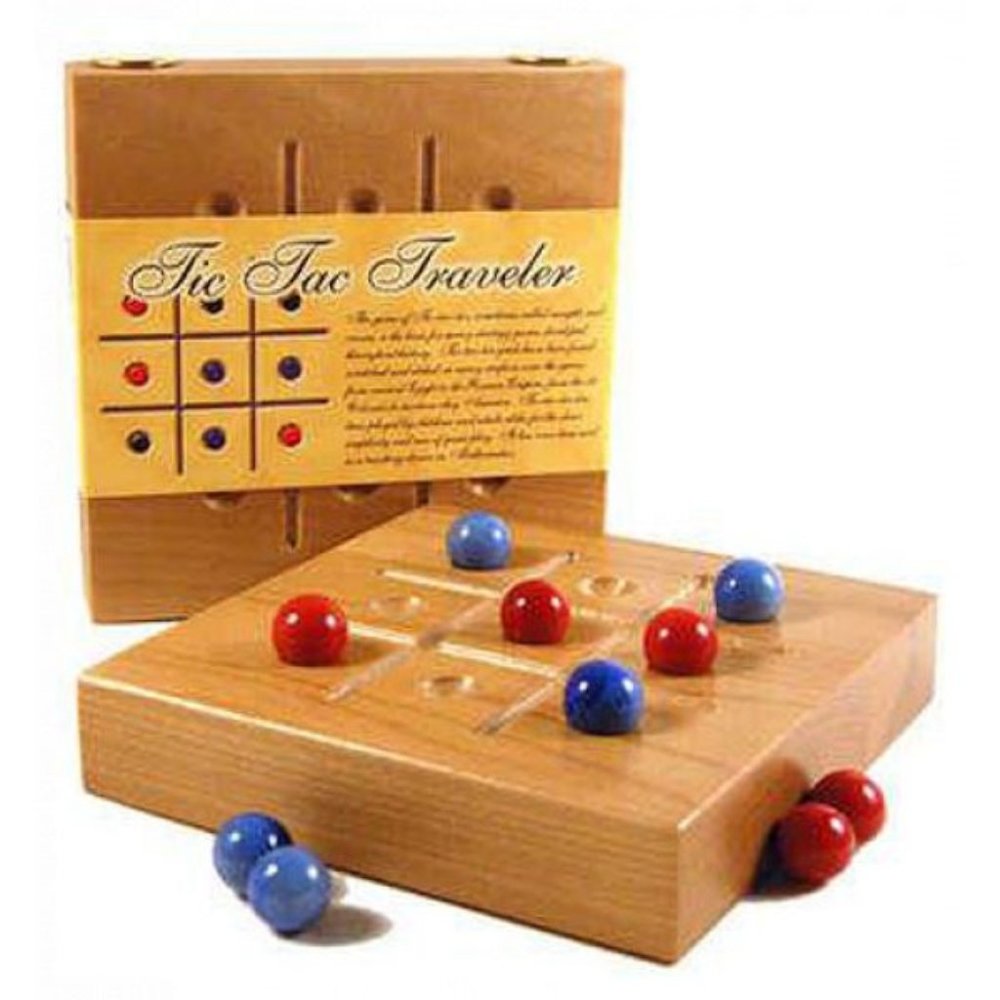 🥳3/20🥳 Channel Craft - TIC TAC TRAVELER -  Wooden Game